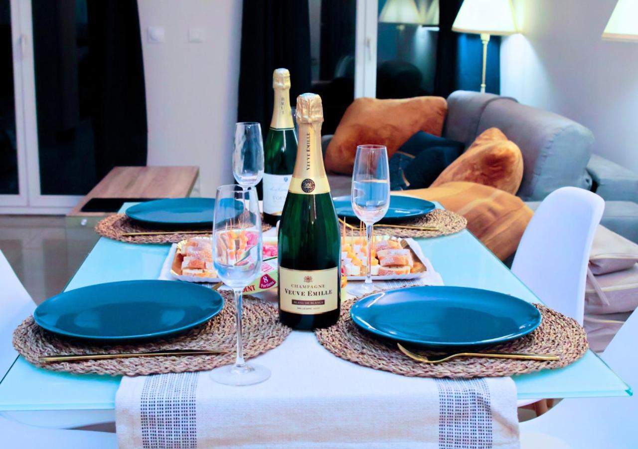 Appartement-Paris-Disney-Terrasse-Jardin-Parking Vaires-sur-Marne Εξωτερικό φωτογραφία